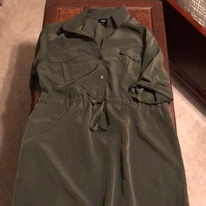 Super Cute Olive Green Dress!